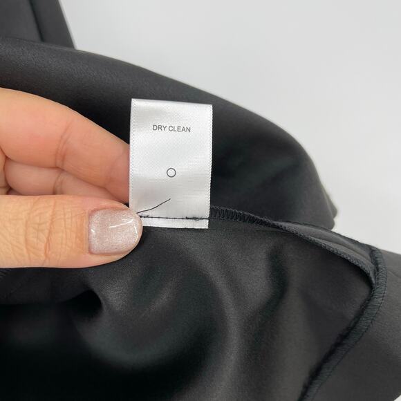 Lovers and Friends | NWT Ione Mini Dress in Black & Ivory Satin Tuxedo Bow S - Picture 10 of 10